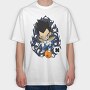 Vegeta X, Tricou Oversize Barbati (Unisex)