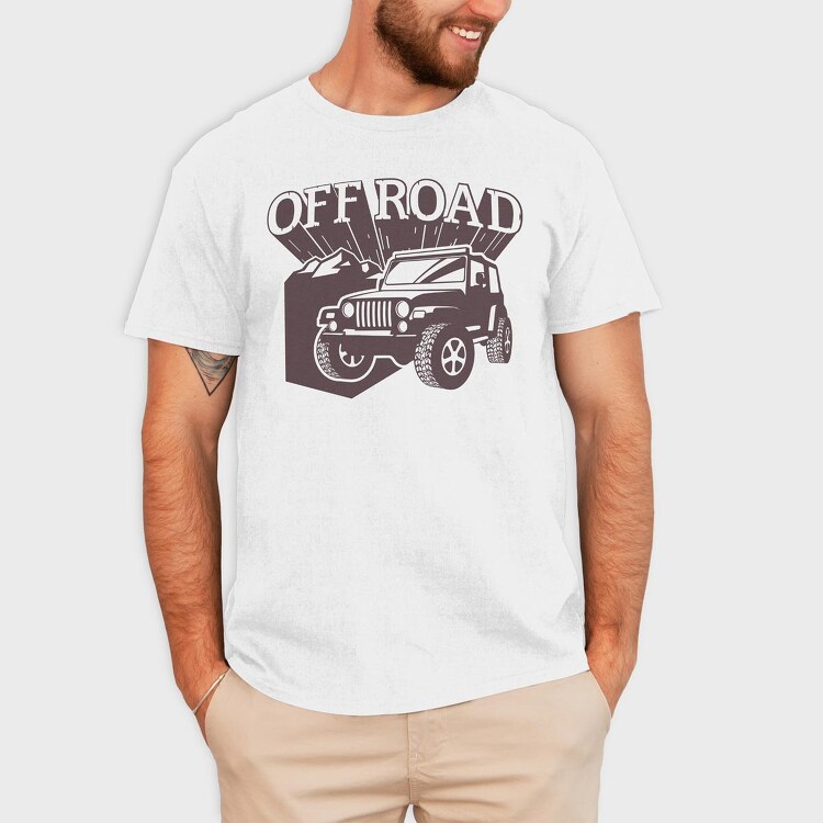Off Road 4, Tricou Barbati (Unisex)