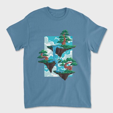 Tricou Barbati (Unisex), Bonsai Floating Island