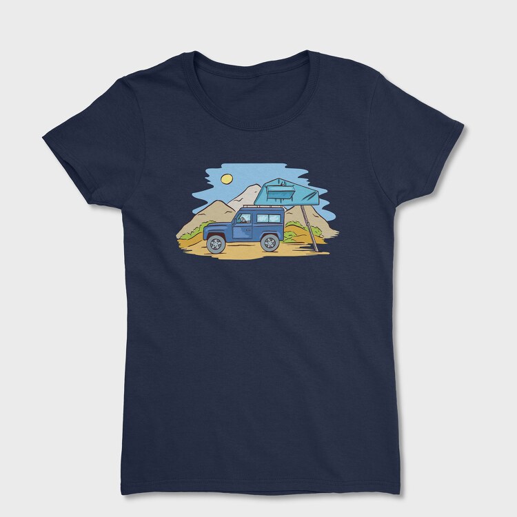 Offroad Camping, Tricou Femei
