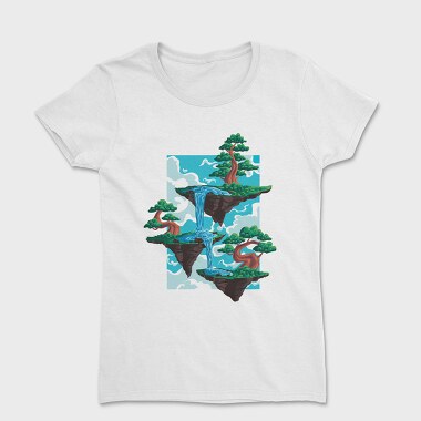 Tricou Femei, Bonsai Floating Island