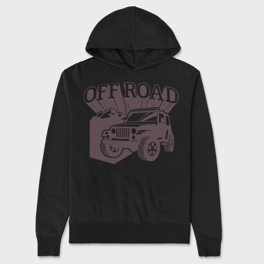 Off Road 4, Hanorac Oversize Barbati (Unisex)