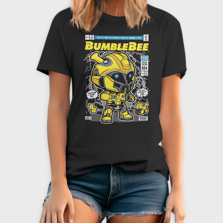 Bumblebee Revolution, Tricou Barbati (Unisex)