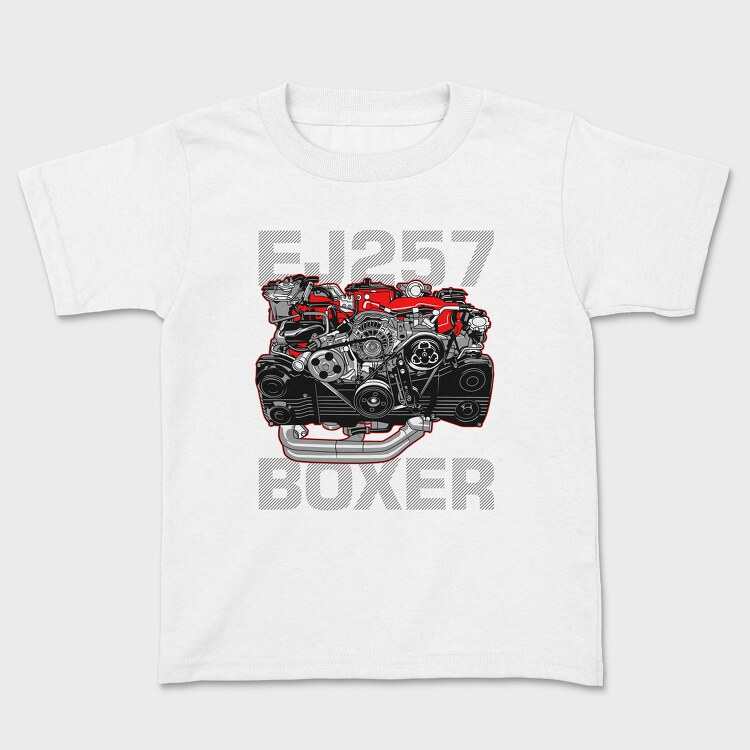 EJ257 BOXER, Tricou Copii