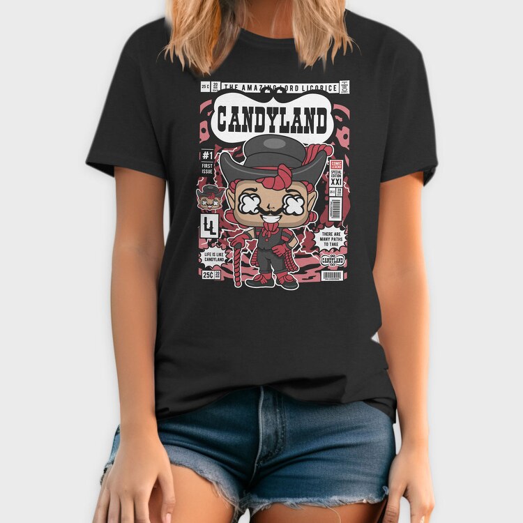 Candyland Licorice Devil, Tricou Barbati (Unisex)