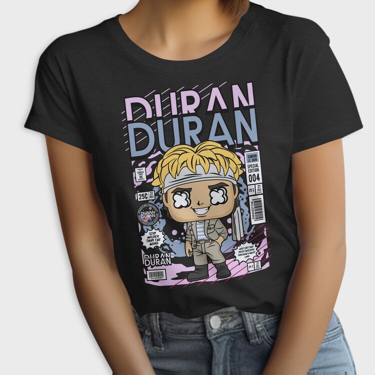 Duran Duran Comic Pop Art, Tricou Femei