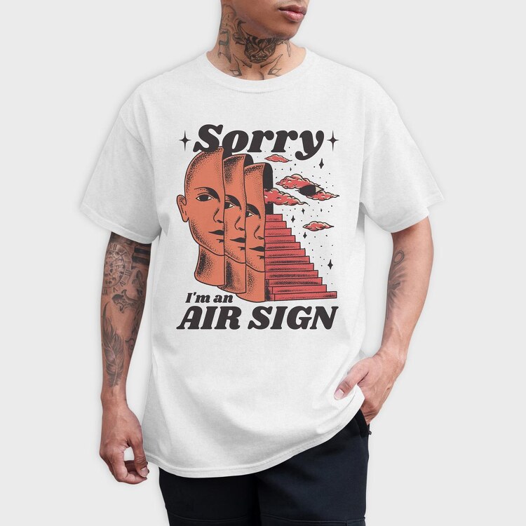 Air Sign, Tricou Barbati (Unisex)
