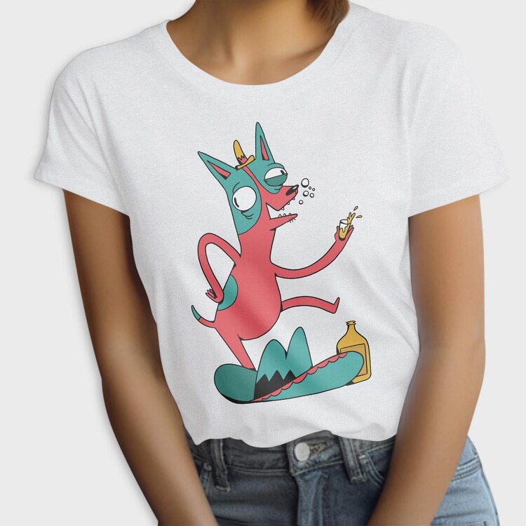 Drunk Chihuahua, Tricou Femei