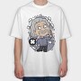 Einsteins Epiphany, Tricou Oversize Barbati (Unisex)