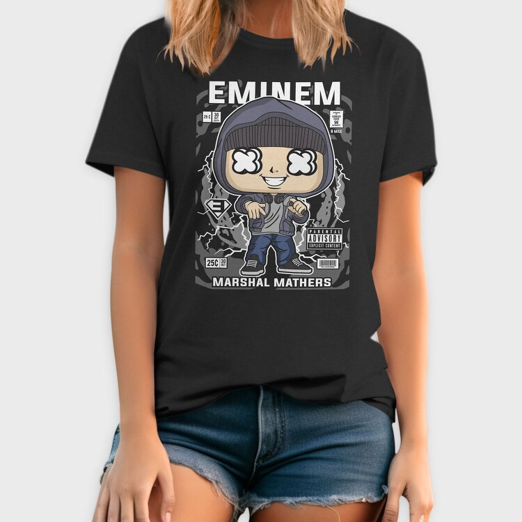 Eminem Pop Vinyl, Tricou Barbati (Unisex)