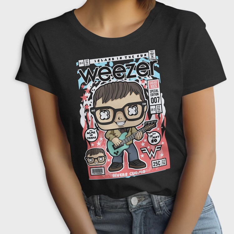 Weezer Rock Star, Tricou Femei