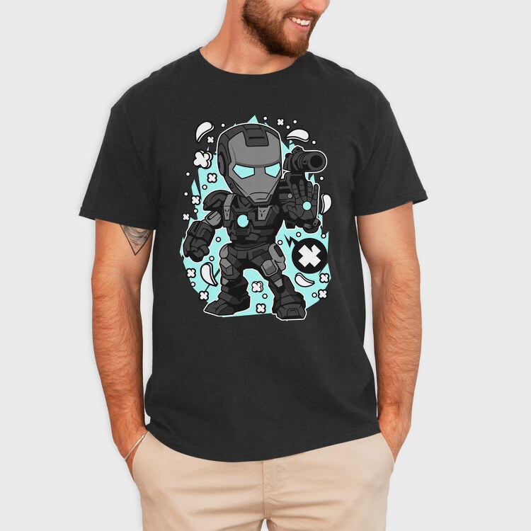 Iron Man X Force, Tricou Barbati (Unisex)