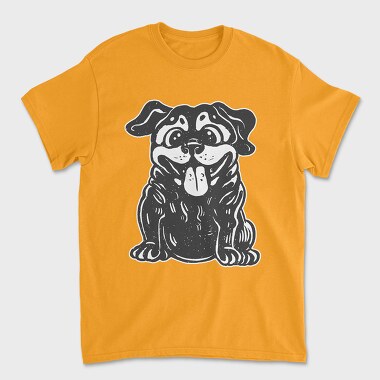 Funny Blackdog, Tricou Barbati (Unisex)