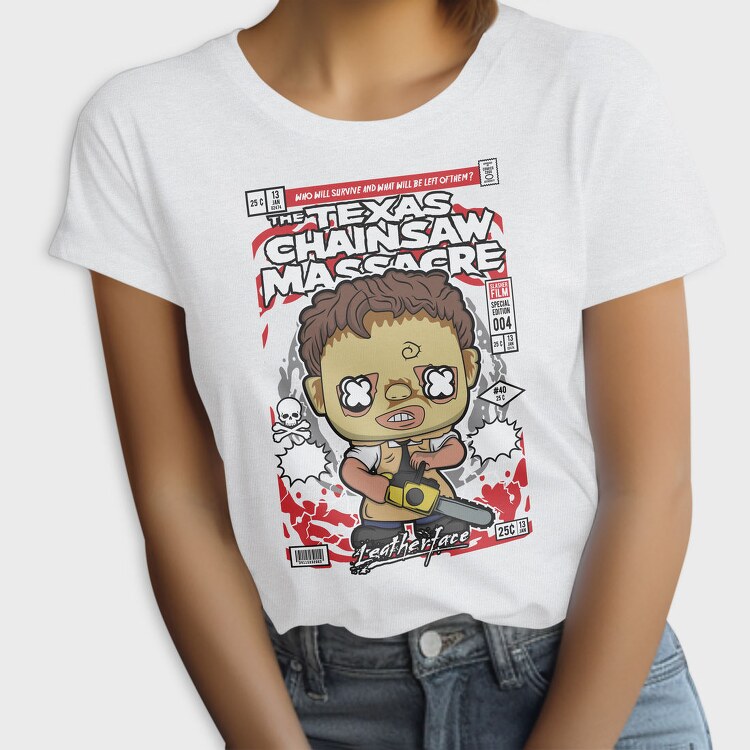 Chainsaw Massacre Chibi, Tricou Femei