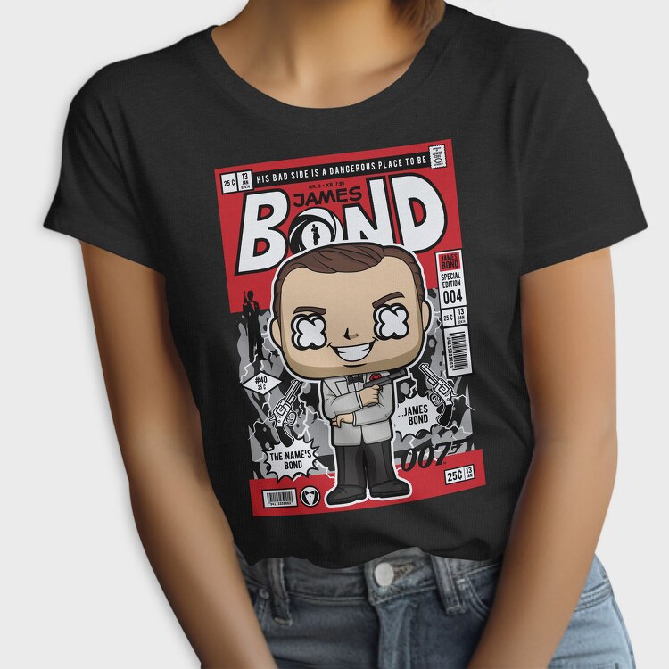 James Bond Comic Pop, Tricou Femei