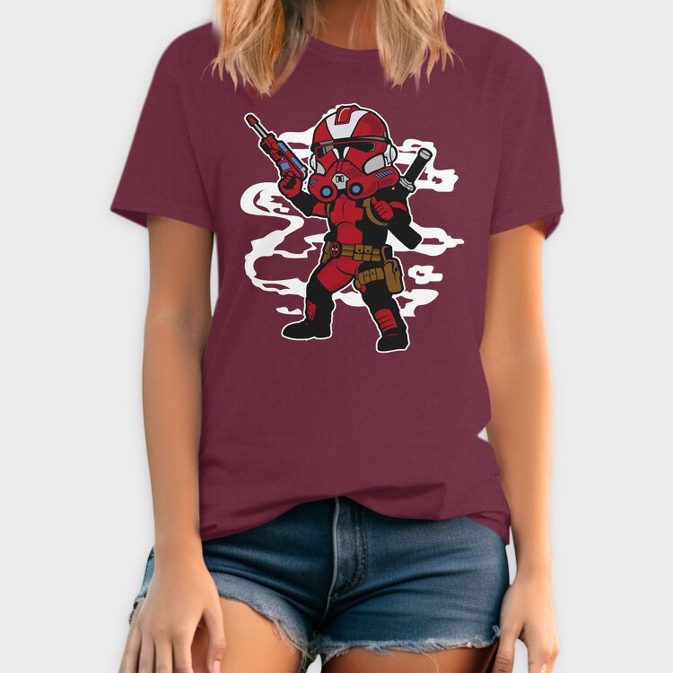 Red Trooper Squad, Tricou Barbati (Unisex)