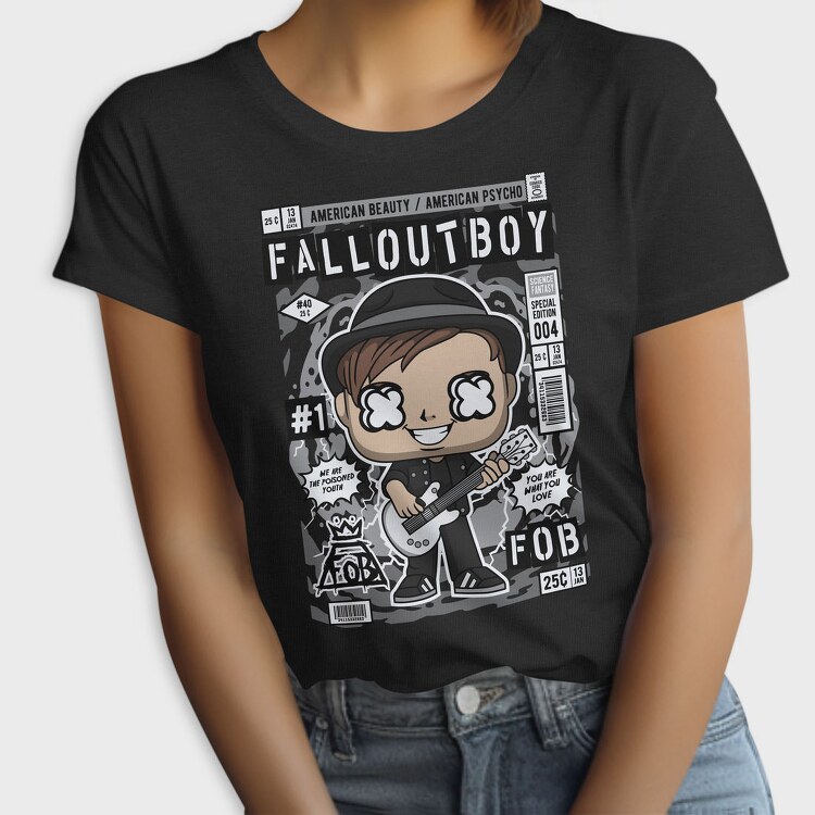 Fallout Boy Comic, Tricou Femei