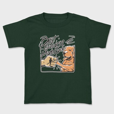 Best Golden Mom Ever Retriever, Tricou Copii