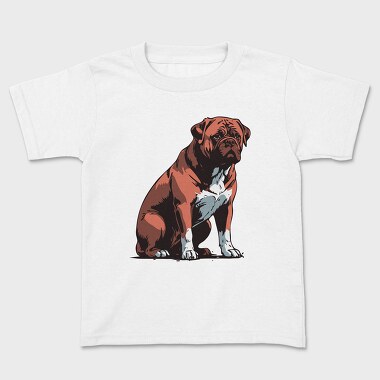 Bordeaux Mastiff Dog, Tricou Copii