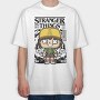 Stranger Things Comic Cap, Tricou Oversize Barbati (Unisex)
