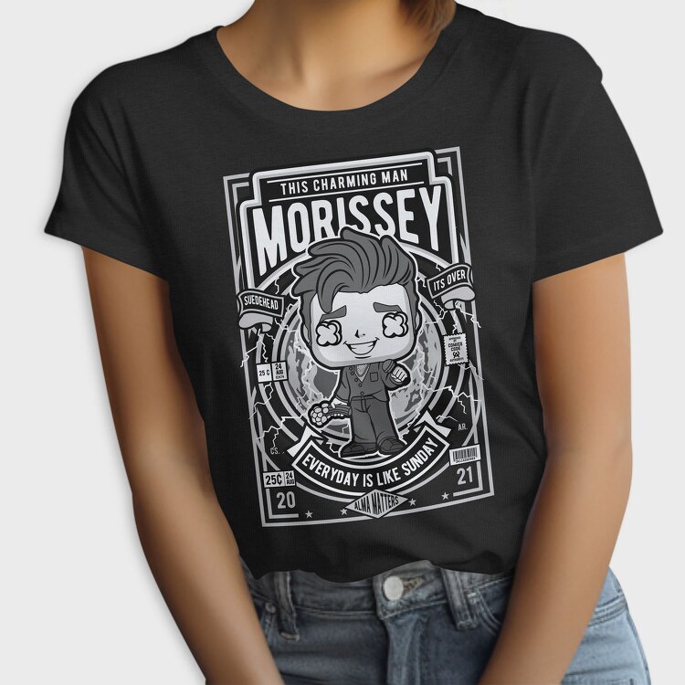 Morrissey Comic Chibi, Tricou Femei