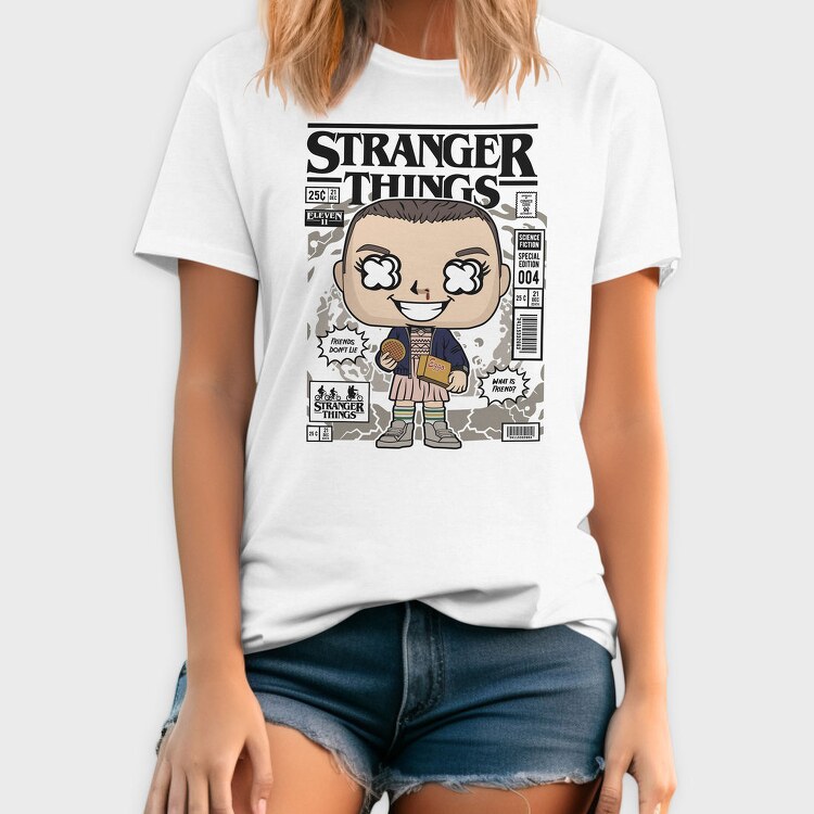 Stranger Things Pop Art, Tricou Barbati (Unisex)