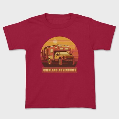 Tricou Copii, Overland Adventures