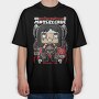 Motley Crue Pop Art, Tricou Oversize Barbati (Unisex)