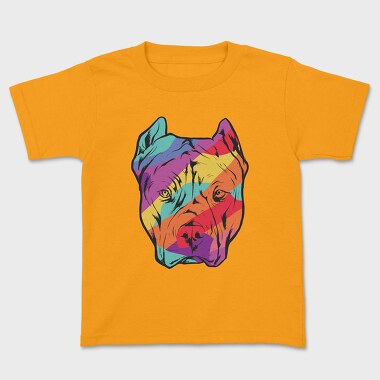 Tricou Copii, Color Pitbull