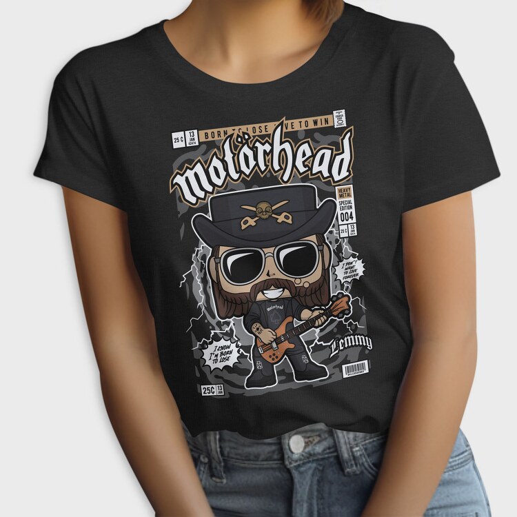 Motorhead Rockstar, Tricou Femei