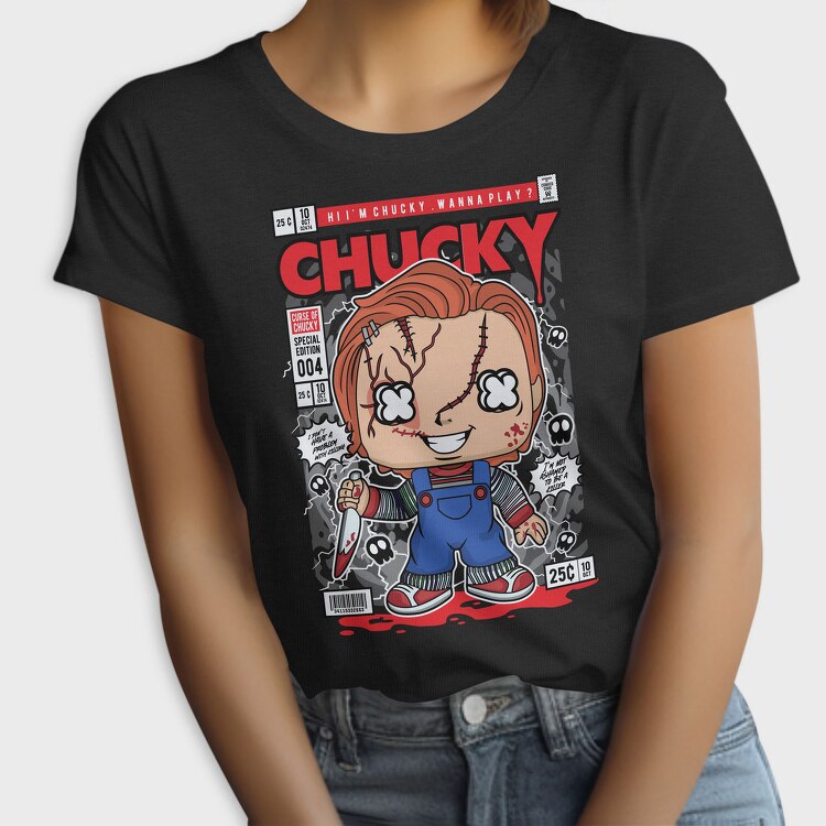 Chuckys Blood Bath, Tricou Femei