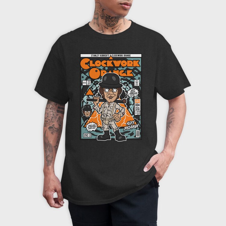 Clockwork Orange Revolution, Tricou Barbati (Unisex)