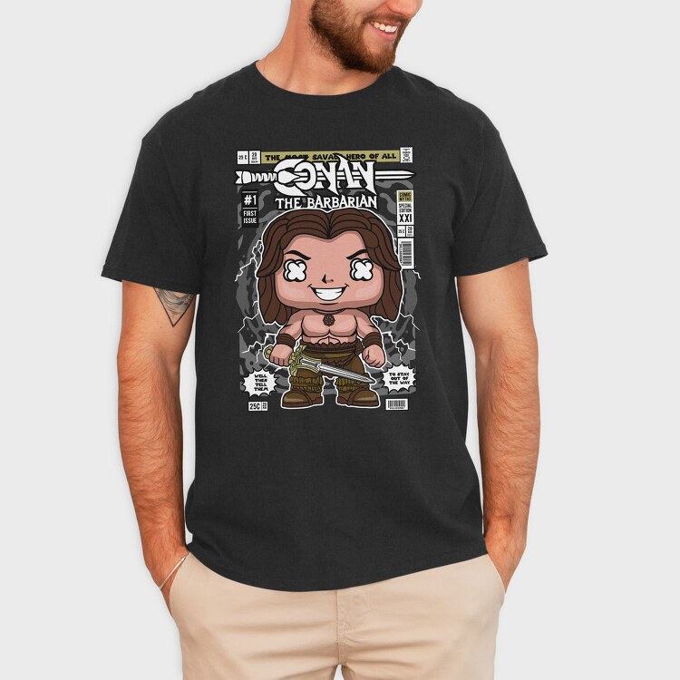 Conan The Barbarian, Tricou Barbati (Unisex)