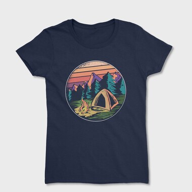 Tricou Femei, Camping