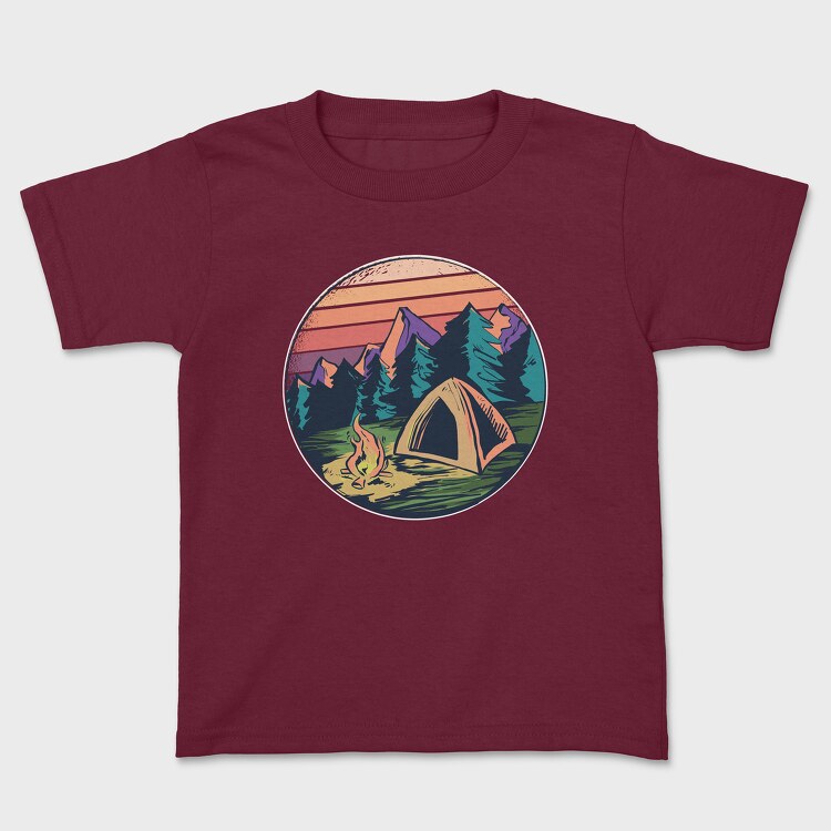 Tricou Copii, Camping