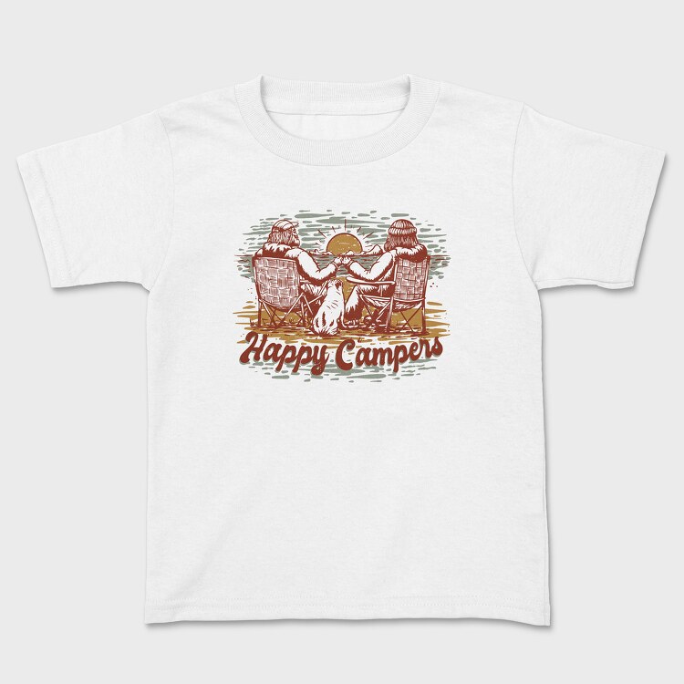 Tricou Copii, Happy Campers