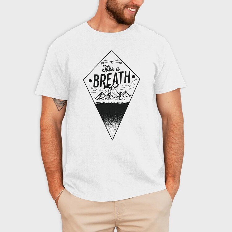 Take A Breath, Tricou Barbati (Unisex)