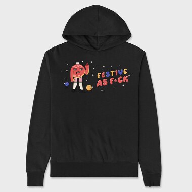 Anti Christmas, Hanorac Oversize Barbati (Unisex)