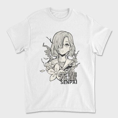 Senpai, Tricou Barbati (Unisex)