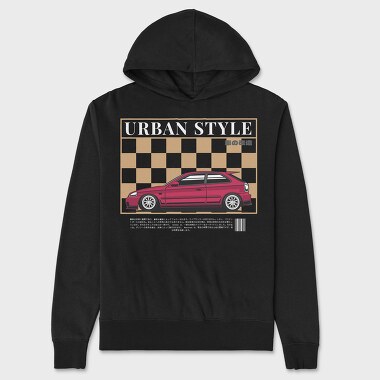 Honda Civic 93, Hanorac Oversize Barbati (Unisex)