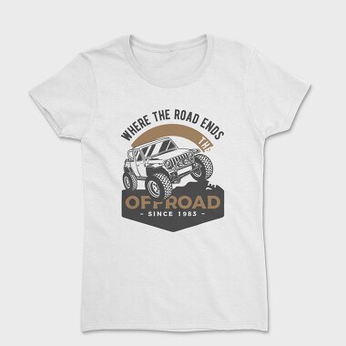 Tricou Femei, Off Road Jeep 2