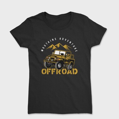 Tricou Femei, Offroad Jeep Adventure