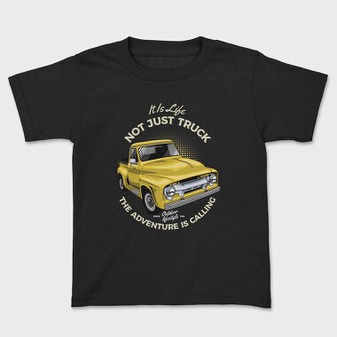 The Adventure Is Calling Yellow Car, Tricou Copii