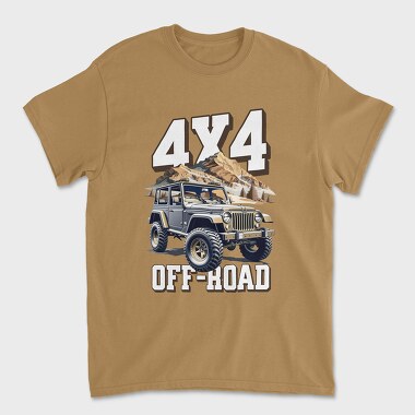 4X4 Offroad, Tricou Barbati (Unisex)