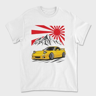 Rx7 Red Sun, Tricou Barbati (Unisex)