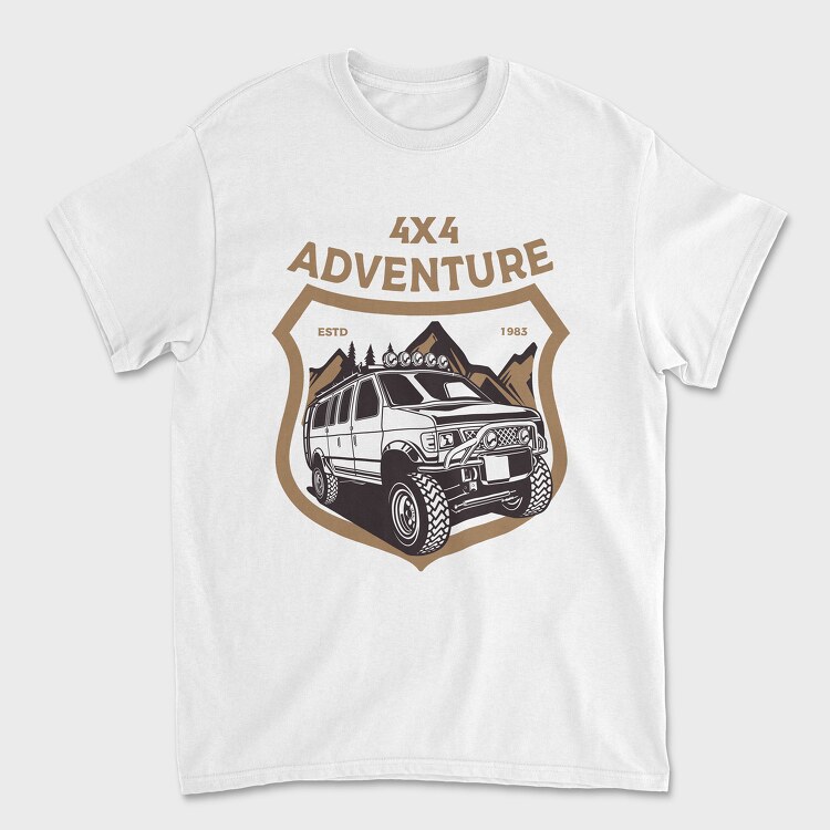 Off Road Van 3, Tricou Barbati (Unisex)