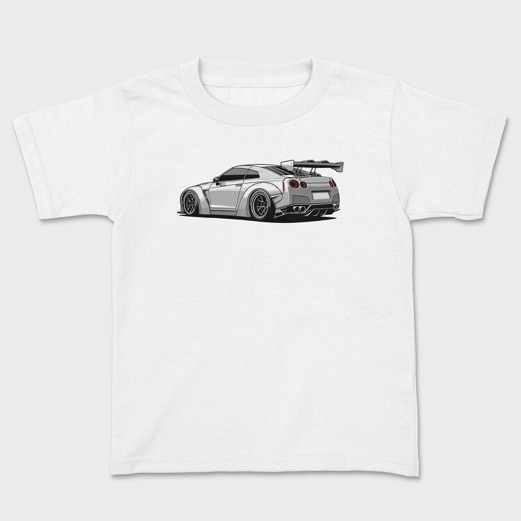 Skyline Gtr Grey Racing, Tricou Copii