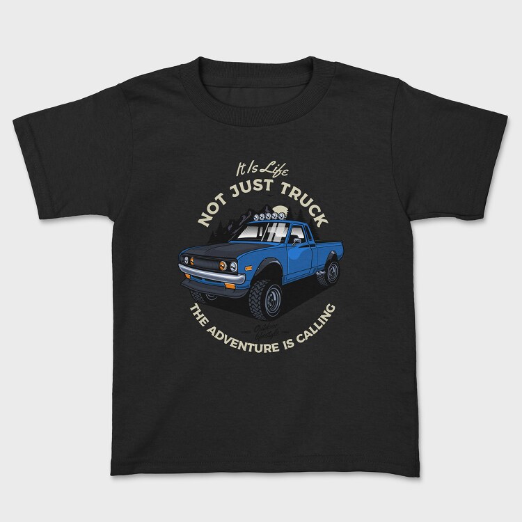 Tricou Copii, The Adventure Is Calling Offroad Car