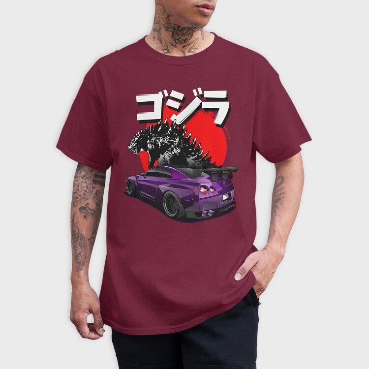 Purple R35, Tricou Barbati (Unisex)
