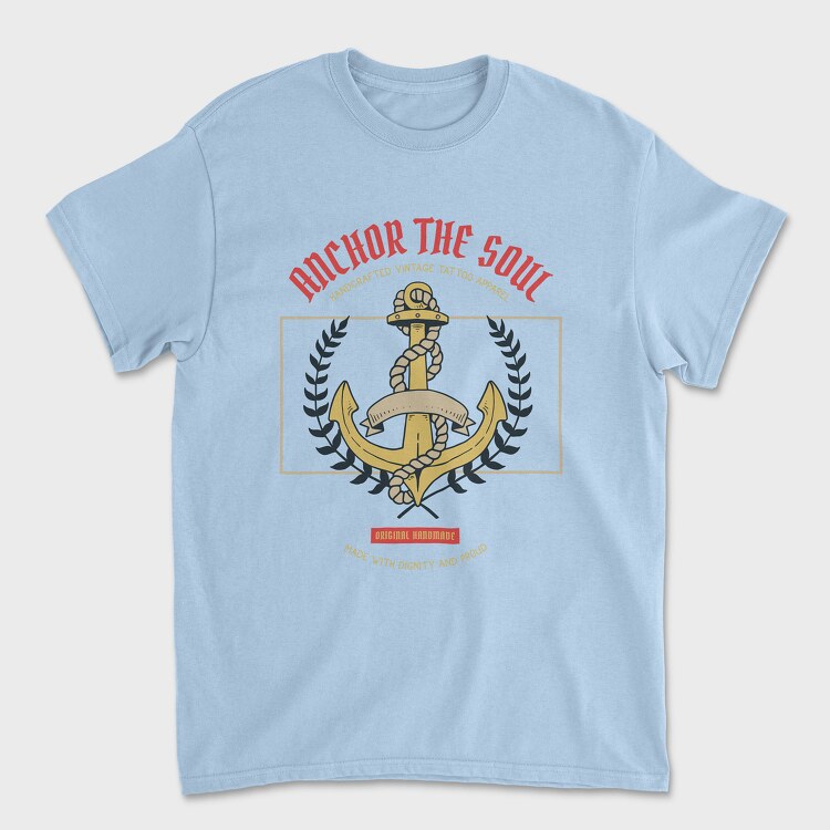 Anchor, Tricou Barbati (Unisex)